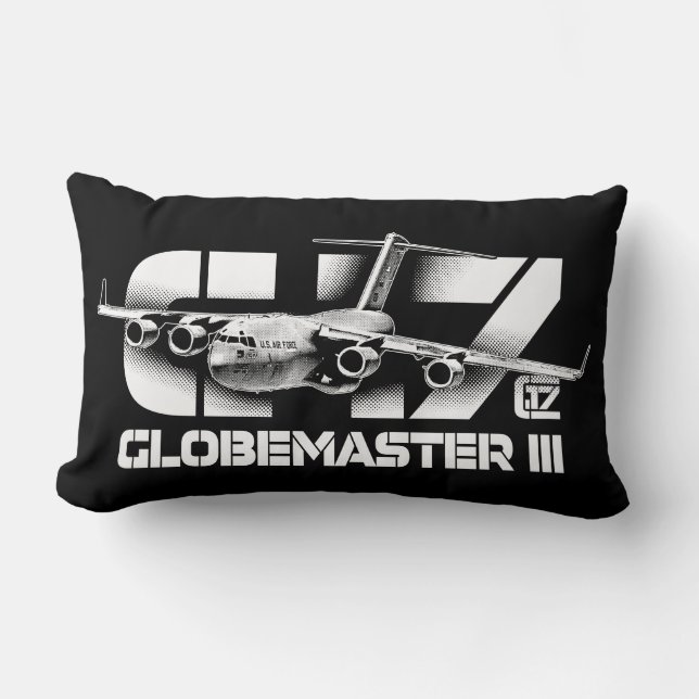 Coussin Rectangle Carreau de C-17 Globemaster III (Recto)