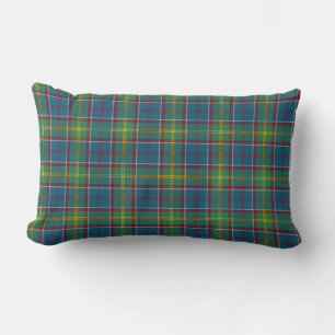 Coussin Rectangle Carreau de carré de tartan de secteur d'Ayrshire