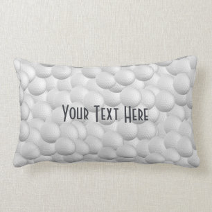 Coussin Rectangle Carreau de coutume de boules de golf