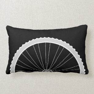 Coussin Rectangle Carreau de rectangle de roue de pneu de bicyclette