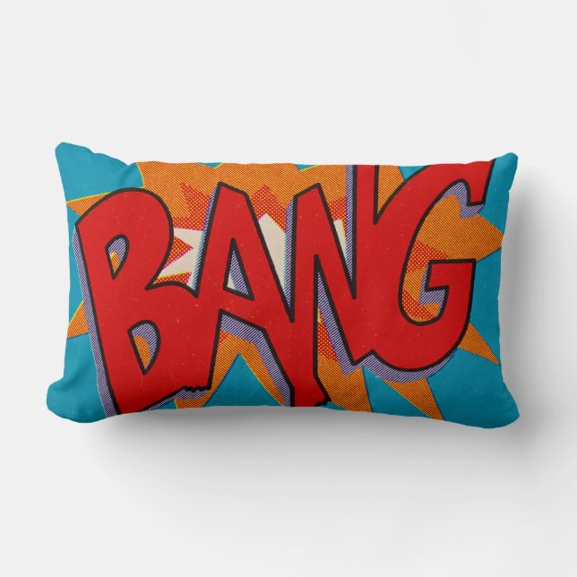 Coussin Rectangle Carreau lombaire du COUP | de l'art de bruit | (Recto)