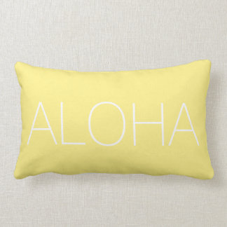 Coussin Rectangle Carreau moderne de jaune Aloha