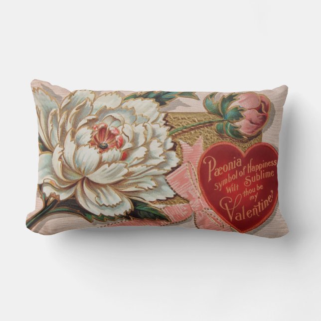 Coussin Rectangle Carreau vintage de Valentine (Recto)