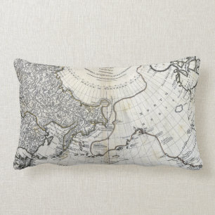COUSSIN RECTANGLE CARTE : NORTH PACIFIC
