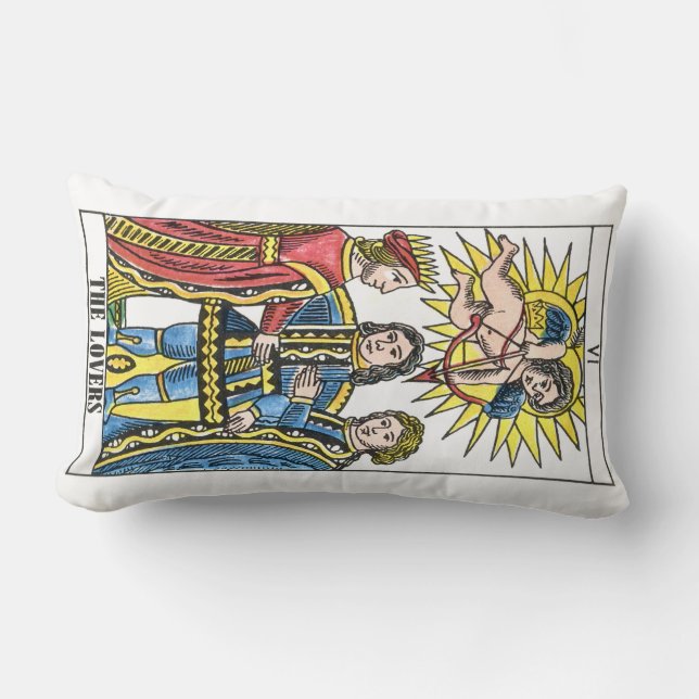 Coussin Rectangle Cartes De Tarot Les Amateurs Le Soleil (Recto)