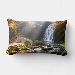 Coussin Rectangle Cascade de Glenoe   County Antrim, Irlande du Nord
