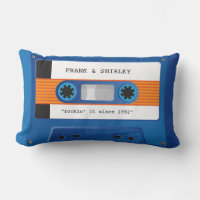 CASSETTE TAPE musique rétro disco bleu orange rock