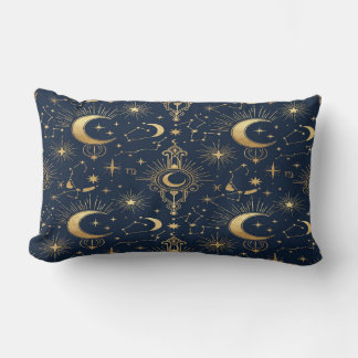 Coussin Rectangle Celestial Gold Pillow