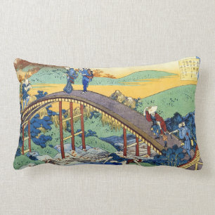 Coussin Rectangle Cent poèmes expliqués par l'infirmière Hokusai