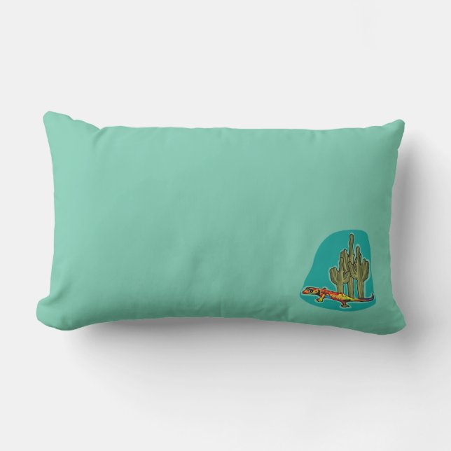 Coussin Rectangle C'est un monde coloré (Recto)
