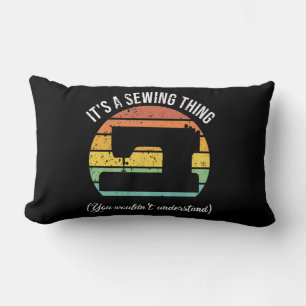 Coussin Rectangle C'est une couture