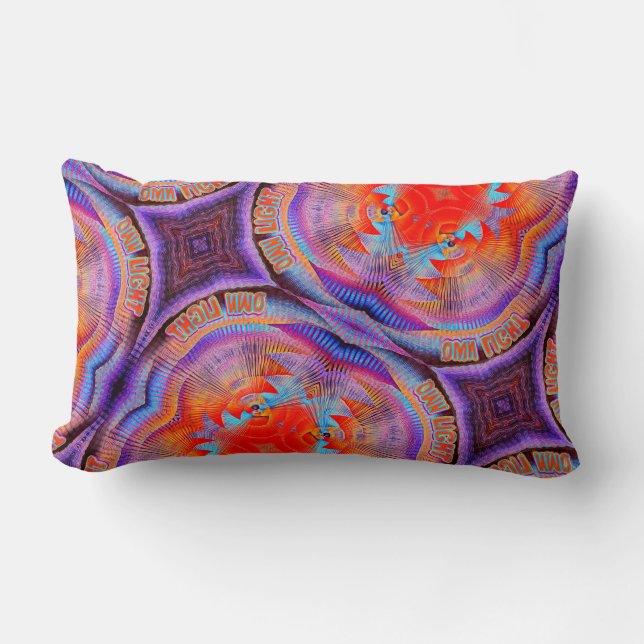 Coussin Rectangle C'est votre propre spectacle de lumière ! (Recto)