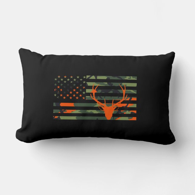 Coussin Rectangle Cette Fille Peut Chasser Essentiel (Recto)