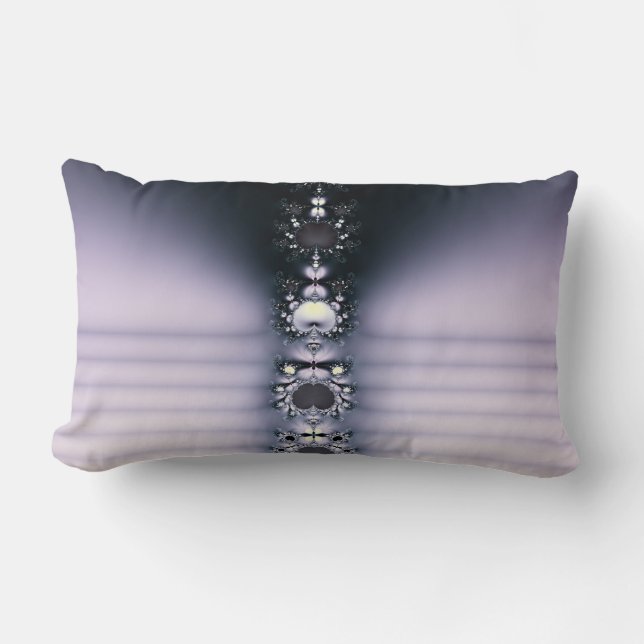 Coussin Rectangle Chaîne Violette (Recto)