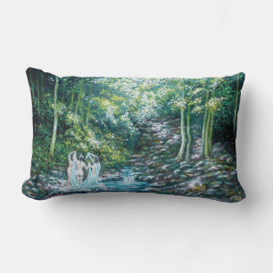 COUSSIN RECTANGLE CHANSONS D'ÉTÉ DANS LA FORÊT DE VALLOMBROSA