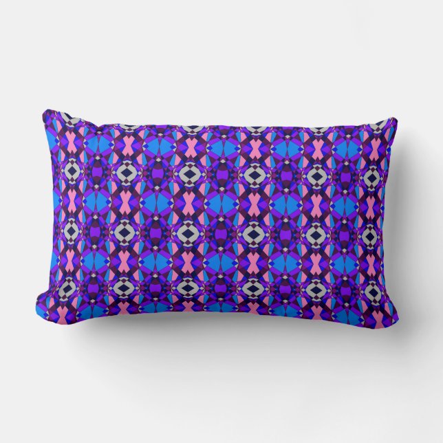 Coussin Rectangle Chaos coloré 30 (Recto)