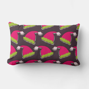 Coussin Rectangle chapeau de santa