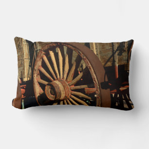 Coussin Rectangle chariot antique de train de mules