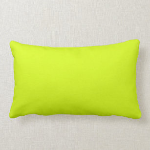 Coussin Rectangle  Chartreuse Jaune (couleur unie) 