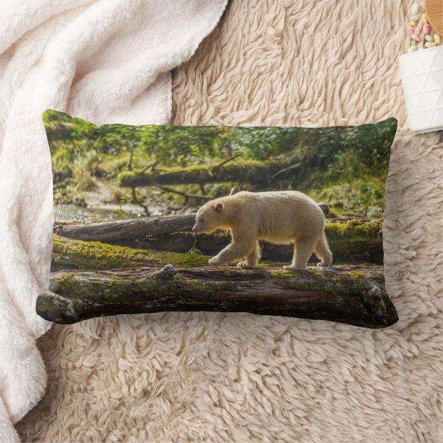Coussin Rectangle Chasse de l'ours esprit blanc (Couverture)