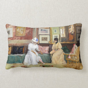 Coussin Rectangle Chasse de William Merritt un appel amical