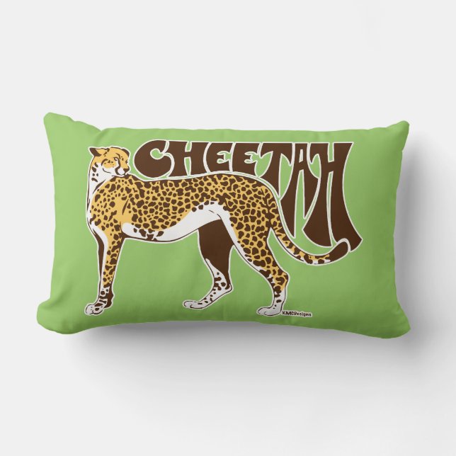 Coussin Rectangle Cheetah (Recto)