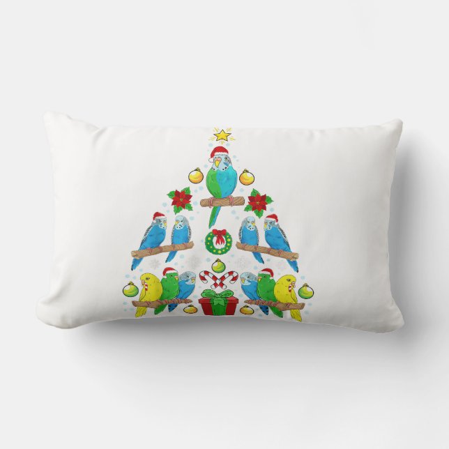 Coussin Rectangle Chemise de basket de Noël Joyeux Swishmas Père Noë (Recto)