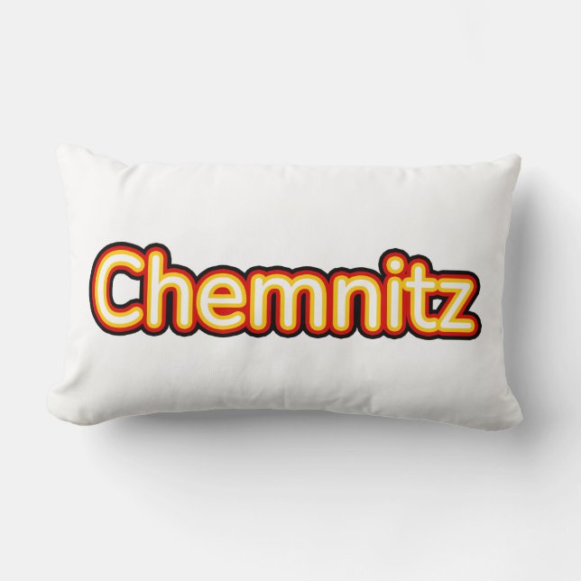Coussin Rectangle Chemnitz Allemagne (Recto)