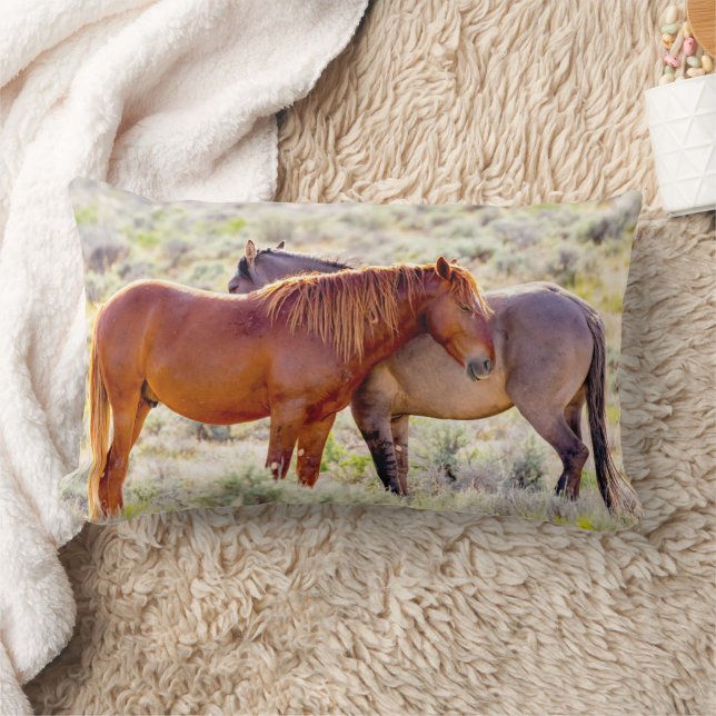 Coussin Rectangle Chevaux sauvages (Couverture)