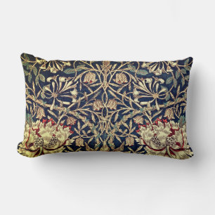 Coussin Rectangle Chèvrefeuille Élégant Floral Vintage