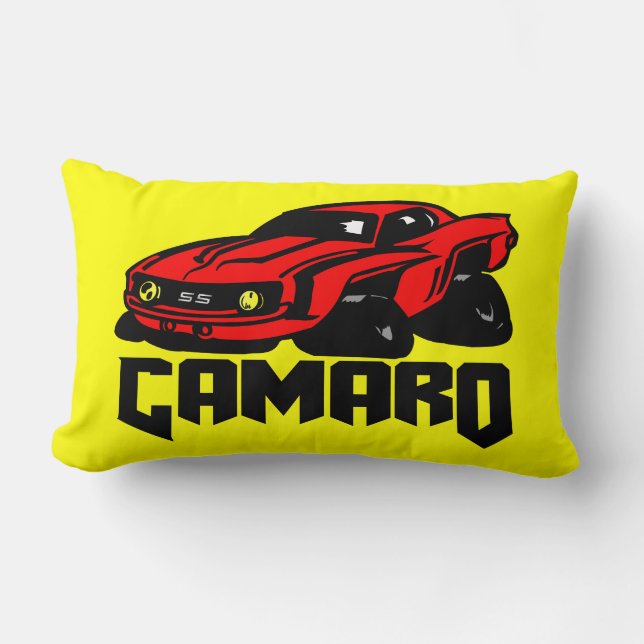 Coussin Rectangle Chevrolet Camaro SS (Recto)