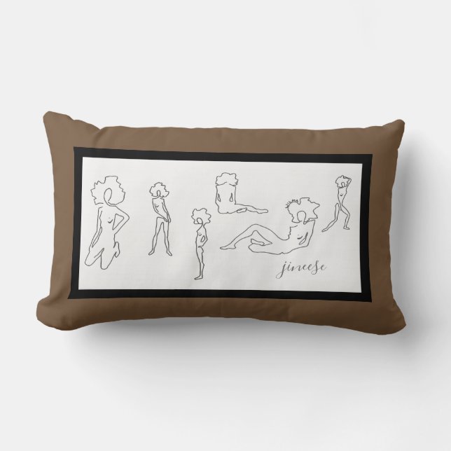 COUSSIN RECTANGLE CHIC COUSSIN_MODERN ÉTUDE DE DESSIN DE FIGURE (Recto)