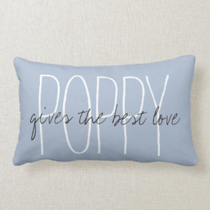 Coussin Rectangle CHIC COUSSIN_"POPPY...donne le meilleur amour..."