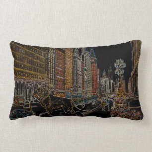 COUSSIN RECTANGLE CHICAGO ART INSTITUTE LIONS MICHIGAN AVE NEON 1930