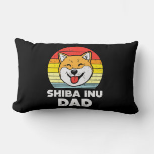 Coussin Rectangle Chien Sunset et akita Magnifique chien présent