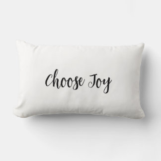 Coussin Rectangle Choisir Joy Throw Pillow