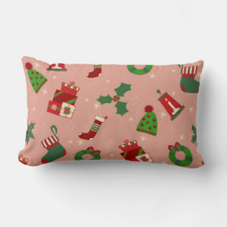Coussin Rectangle Christmas Drawing