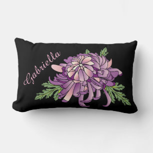 Coussin Rectangle Chrysanthème