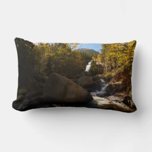 Coussin Rectangle Chute Alberta en automne dans les montagnes Rocheu