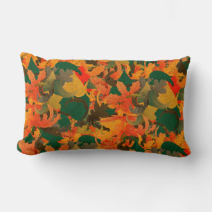 Coussin Rectangle Chute du Motif Feuille pour l'automne