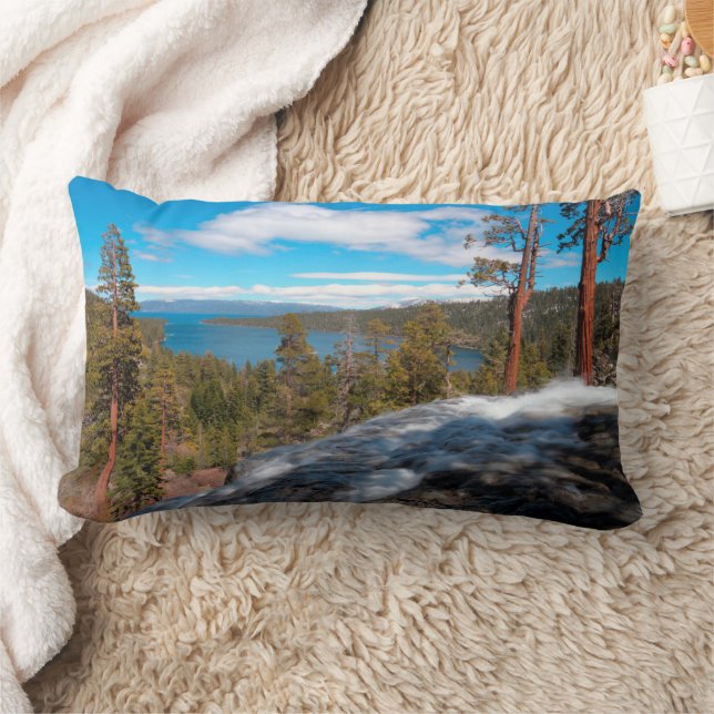 Coussin Rectangle Chutes de Eagle Creek, South Lake Tahoe (Couverture)