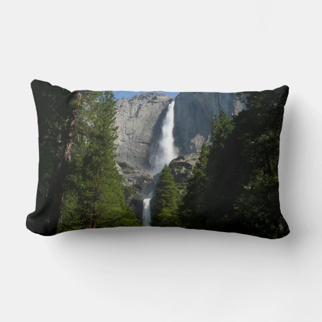 Coussin Rectangle Chutes de Yosemite II du parc national de Yosemite (Recto)