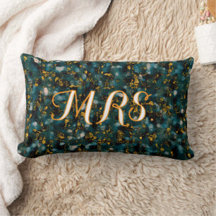 Coussin Rectangle Ciel abstrait personnalisé Mme Minuit