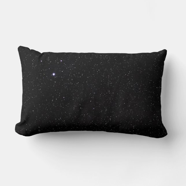 Coussin Rectangle Ciel nocturne avec étoiles (Recto)