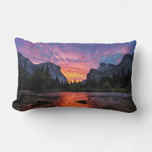 Coussin Rectangle Ciel vibrant   Yosemite Valley