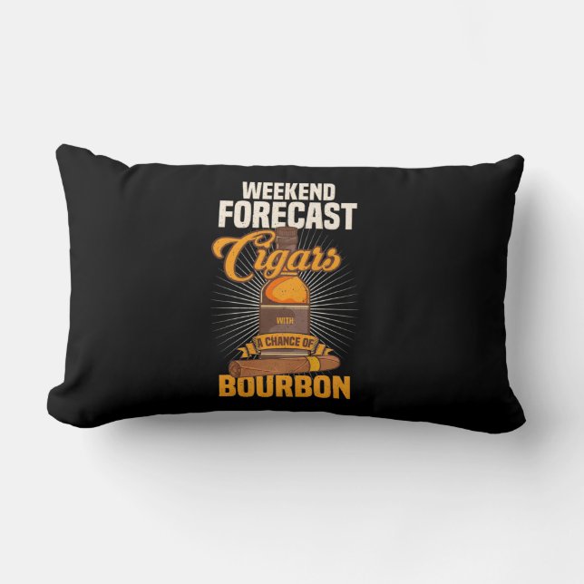 Coussin Rectangle Cigar Lover | Weekend Forecast Cigars (Recto)
