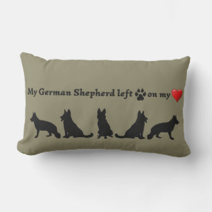 Coussin Rectangle Citation amusante allemande berger chien animal de