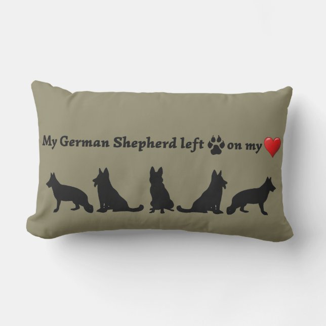 Coussin Rectangle Citation d'animal de compagnie amusante de chien d (Recto)