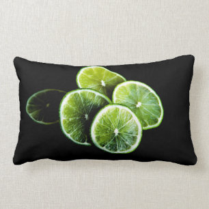 Coussin Rectangle citron de chaux