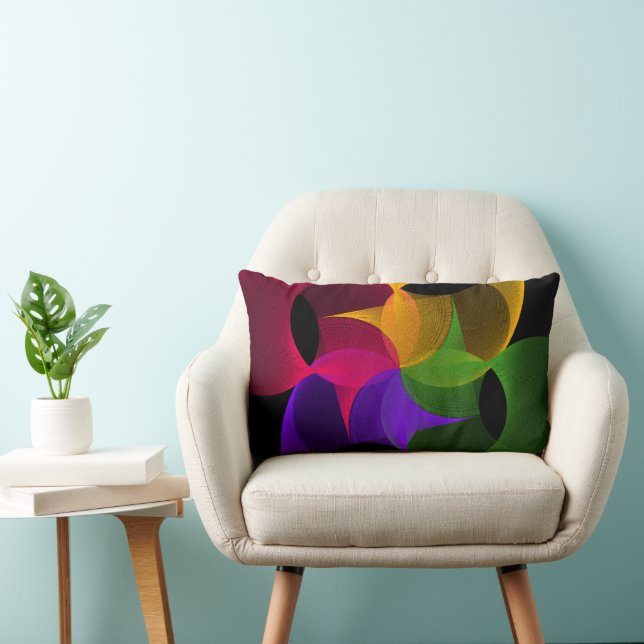 Coussin Rectangle Citrus Blend Geo Blend Jeu d'oreiller (Chaise)